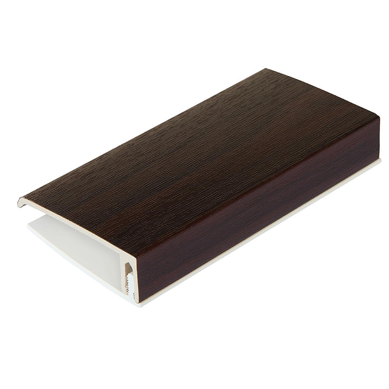 2-Part Universal Channel Cladding Trim Rosewood 5m (M/F) image